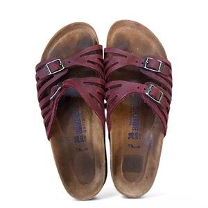 Birkenstock Women's Deep Red Sandals